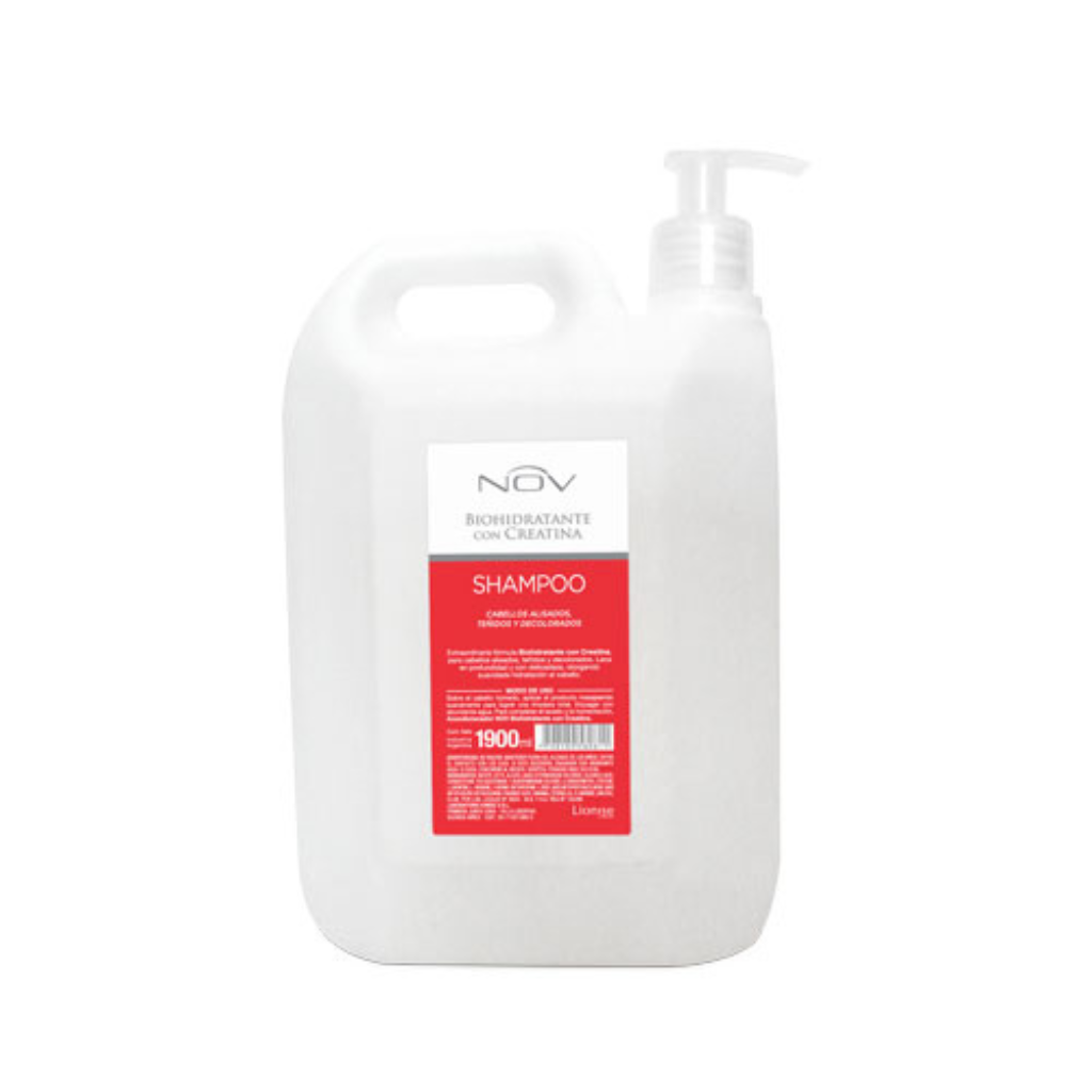 Shampoo NOV Biohidrante con Creatina Concentrado 1900ml