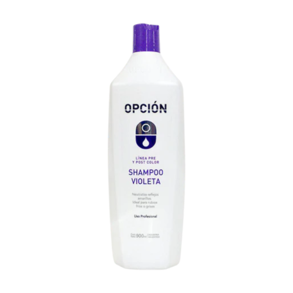 Diseño sin título(77) Shampoo Matizador Violeta OPCIÓN 900CC