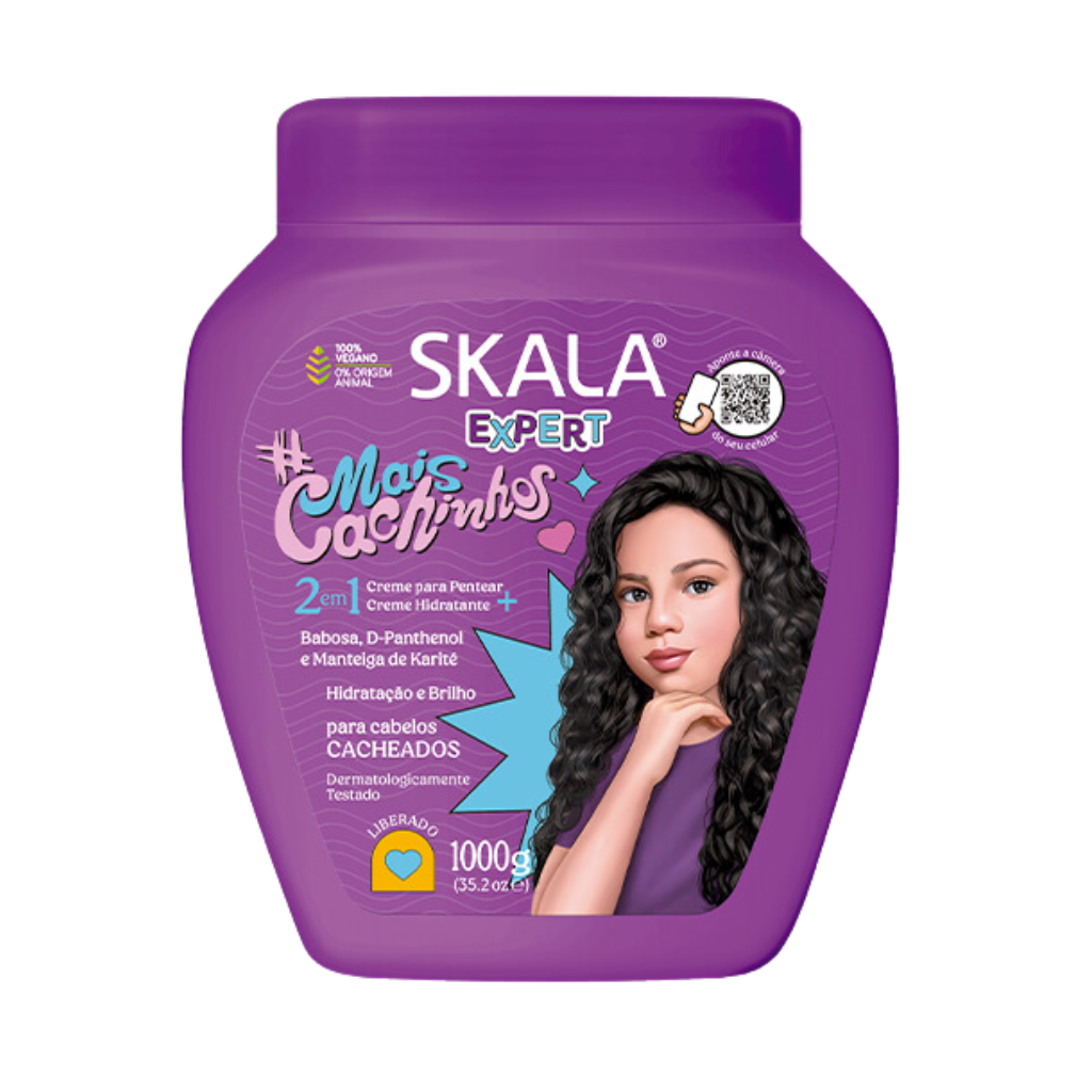 Máscara Skala Mais Cachinhos Kids 1kg