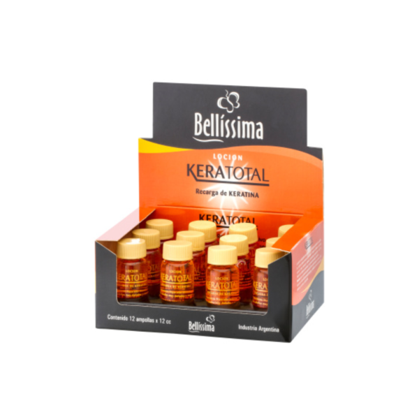 Caja Ampollas Bellissima Recarga de Keratina x 12