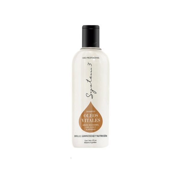 Shampoo Óleos Vitales SYSTEM3 375ml