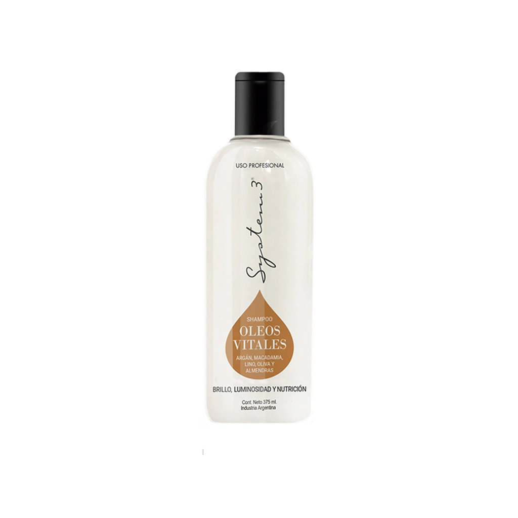 Shampoo Óleos Vitales SYSTEM3 375ml