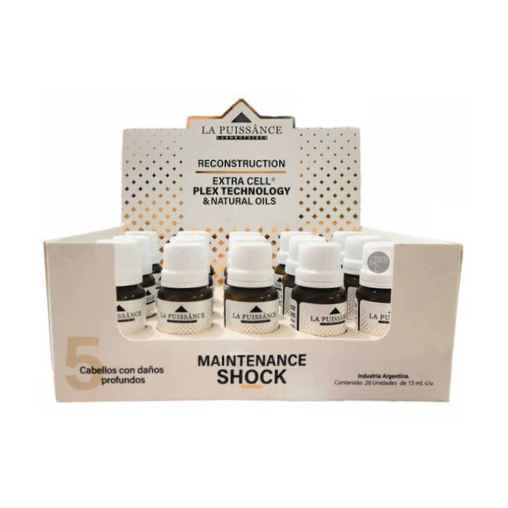 Caja de Ampollas Extra Cell Plex La Puissance x 20
