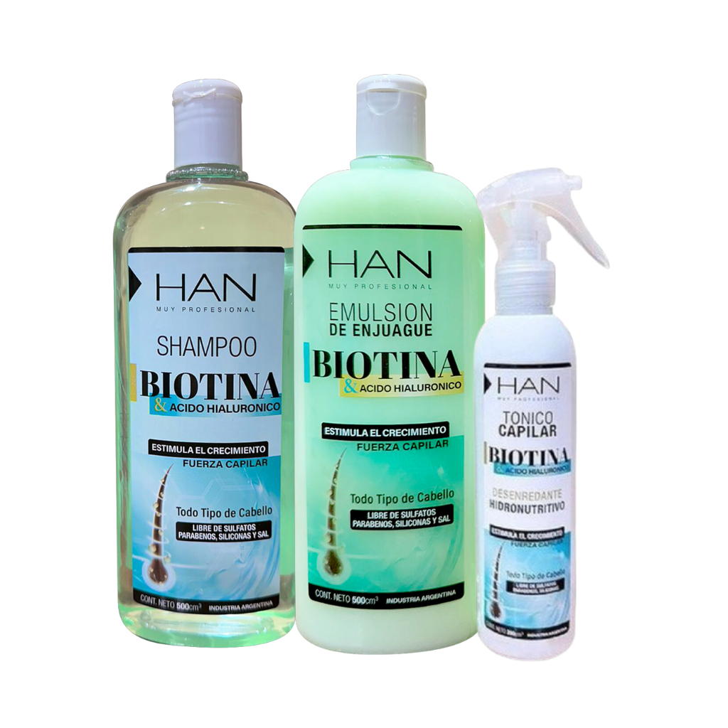 Set HAN Biotina y Ácido Hialurónico