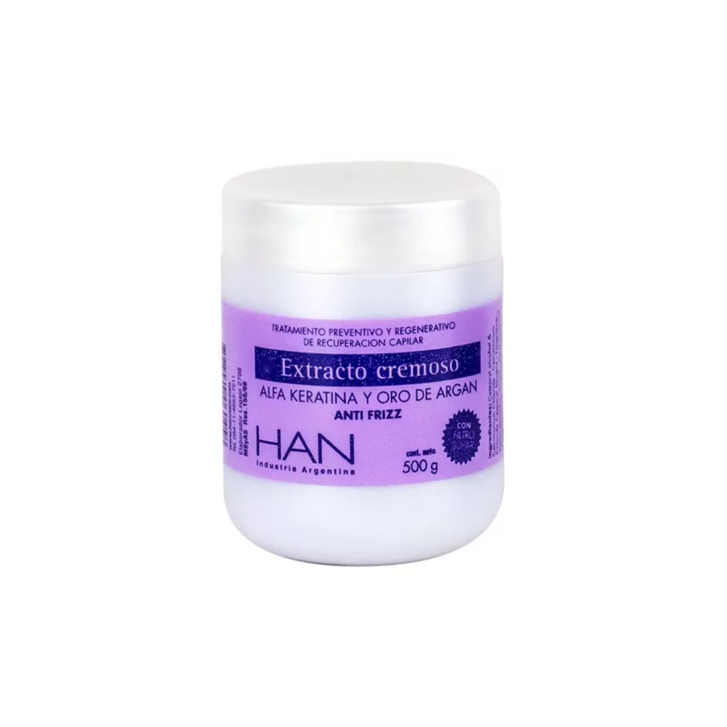 Máscara HAN Keratina y Argán 500ml
