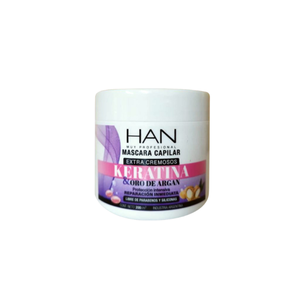 Máscara HAN Keratina y Argán 200ml