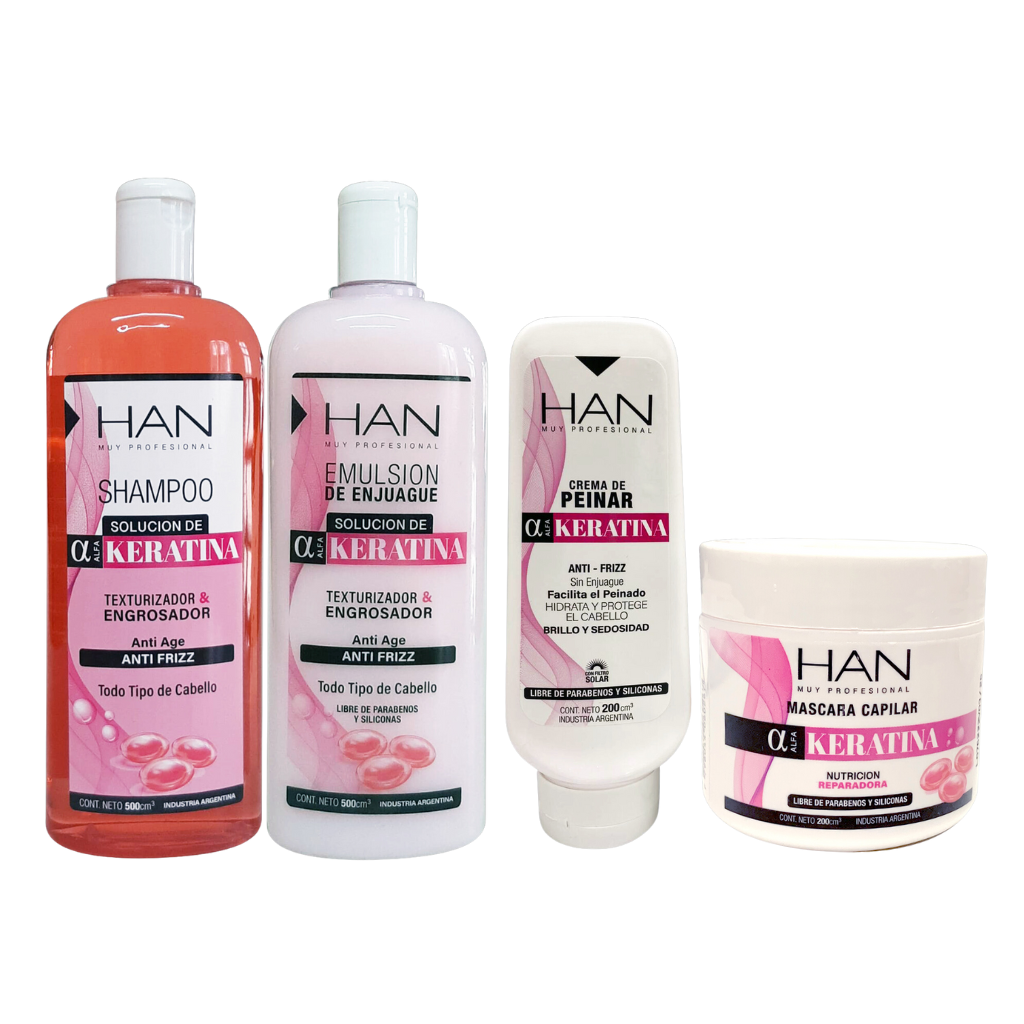 Set Completo HAN Keratina