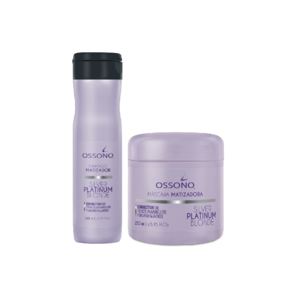 Set Matizador Ossono Blonde Violeta Talla Chica