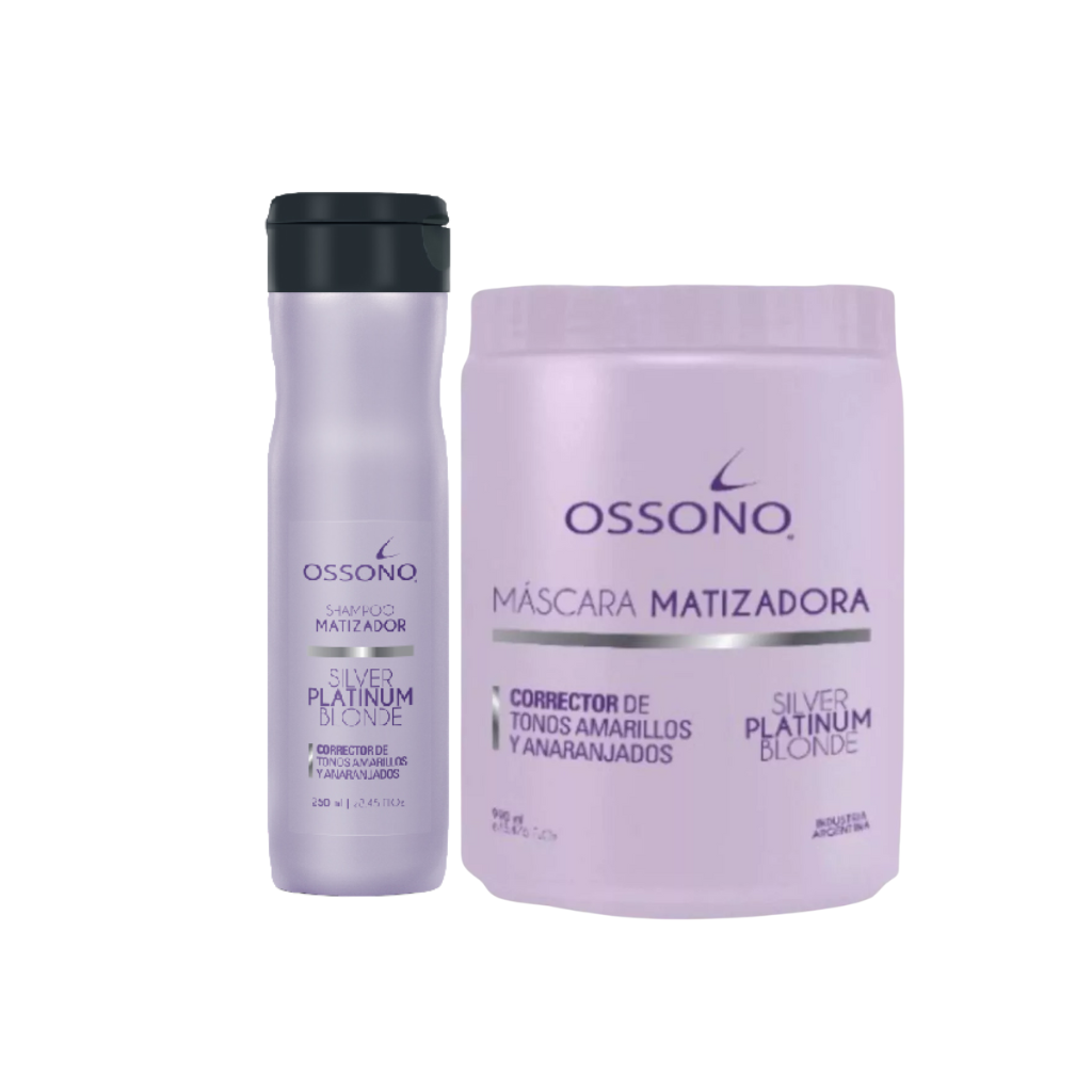 Set Matizador Ossono Blonde Violeta Talla Grande
