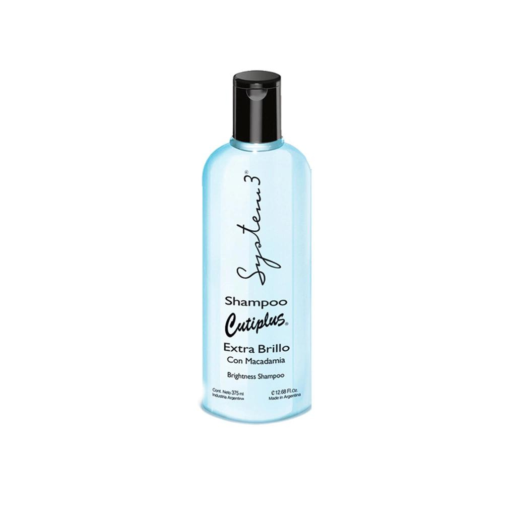 X2(16) Shampoo System3 CutiPlus Extra Brillo 375ml