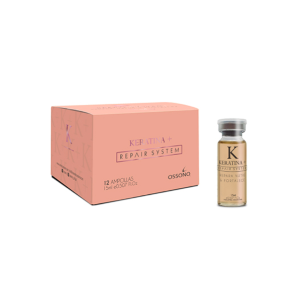 Ampollas Ossono Keratina 12 x 15ml
