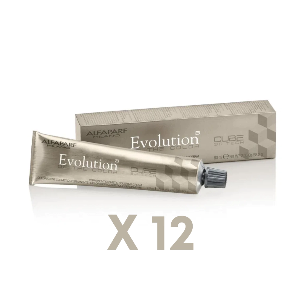 Combo Tintura Alfaparf Evolution x 12 Pomos