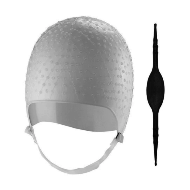 Gorro Brasilero Perforado Silicona Mechas Brasileras