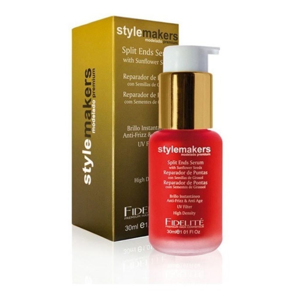 Serum Reparador de Puntas FIDELITÉ Girasol Cabello Grueso 30ml