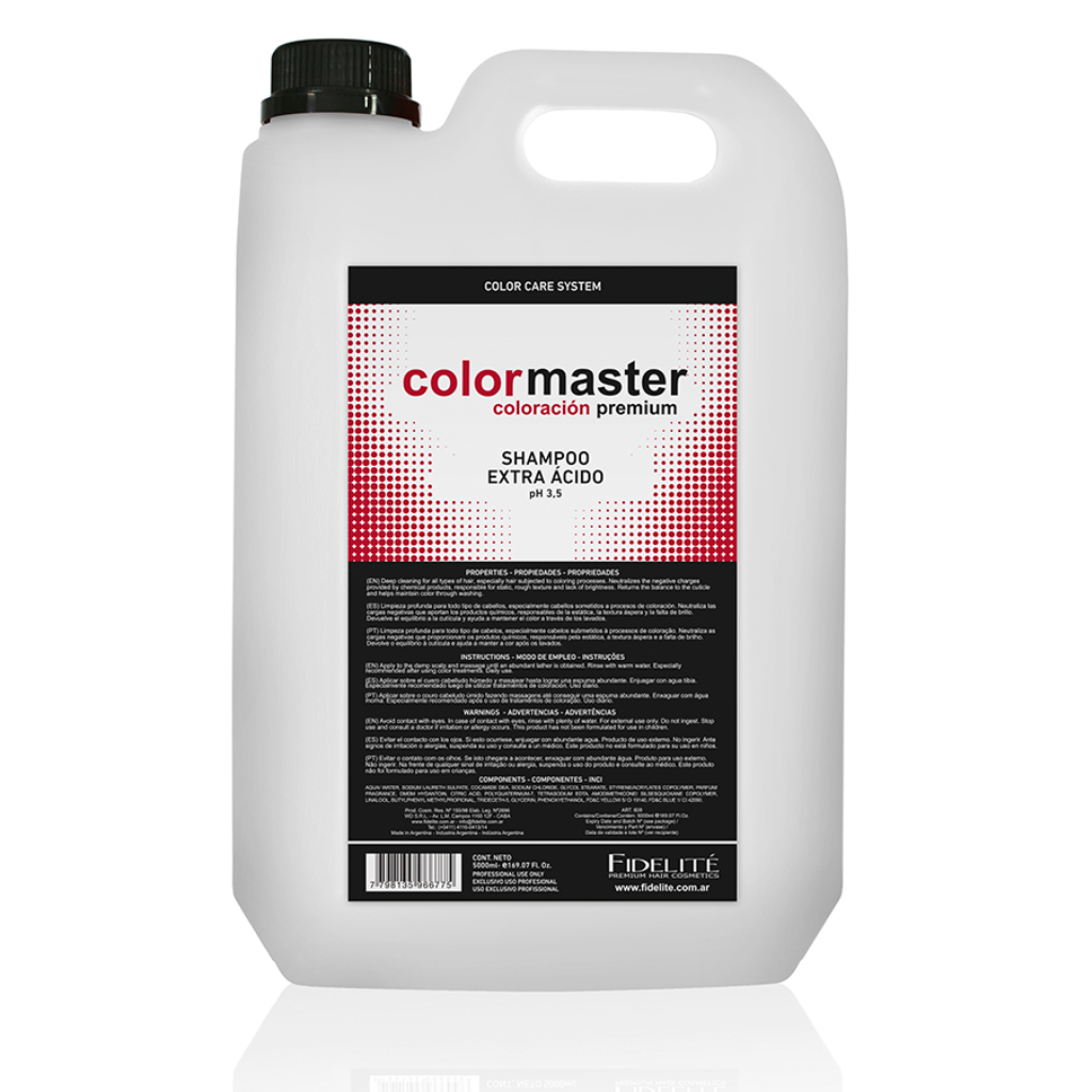 Shampoo FIDELITÉ Colormaster Acido 5000ml