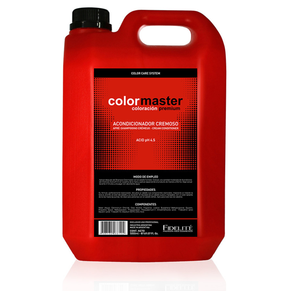Acondicionador FIDELITÉ Colormaster Extra Ácido 5000ml