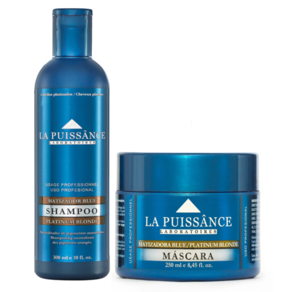 Kit La Puissance Blue Talla Chica Matizador Azul