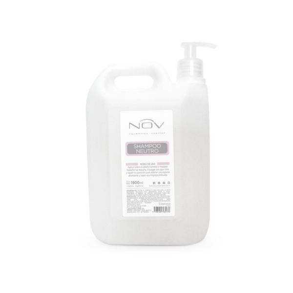 Shampoo NOV Neutro Pre Tratamiento Cuero Cabelludo Sensible 1900ml