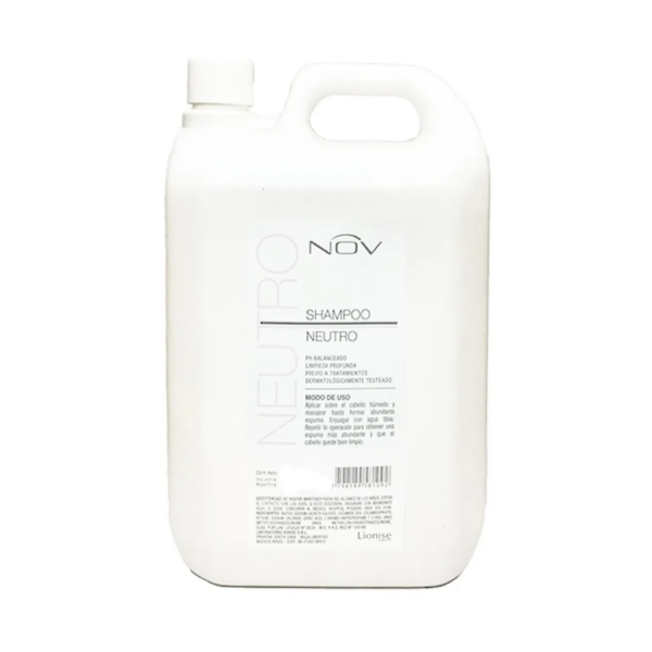 Shampoo NOV Neutro Pre Tratamiento Cuero Cabelludo Sensible 3900ml