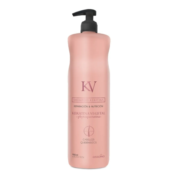 Shampoo Ossono Keratina Vegetal 900ml