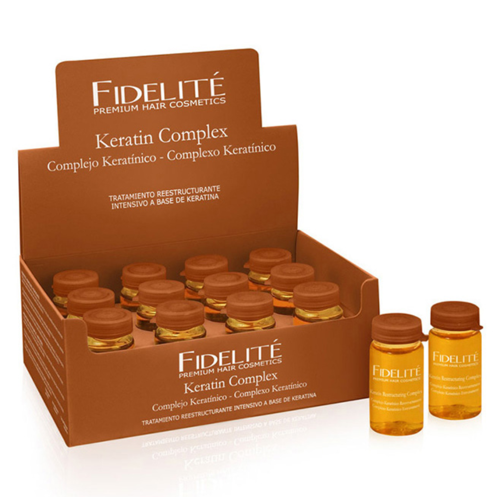 Caja Ampollas FIDELITÉ Complejo Keratinico x 12