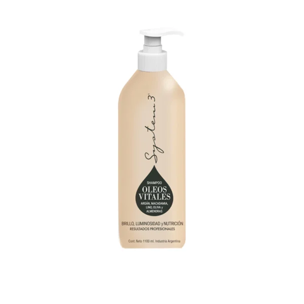 Shampoo Óleos Vitales SYSTEM3 1100ml