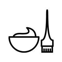 Toalla Blanca o Negra 40x70cm