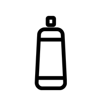 Toalla Blanca o Negra 40x70cm