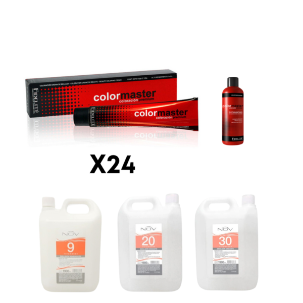 Combo Tinturas + 3 Oxidantes + Quitamanchas