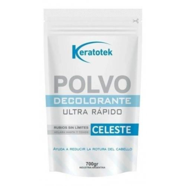 Decolorante KERATOTEK Azul Anti Naranja 700gr