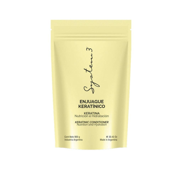 Acondicionador Keratina SYSTEM3 Pack Recarga 900ml