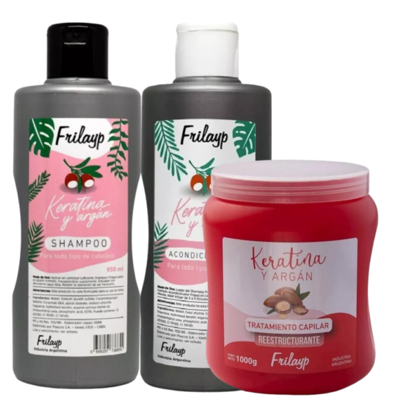 Set FRILAYP Keratina Talla Grande