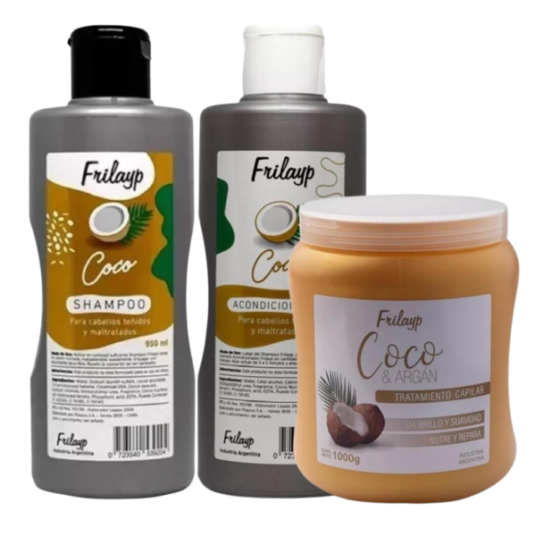 Set FRILAYP Coco y Argán Talla Grande